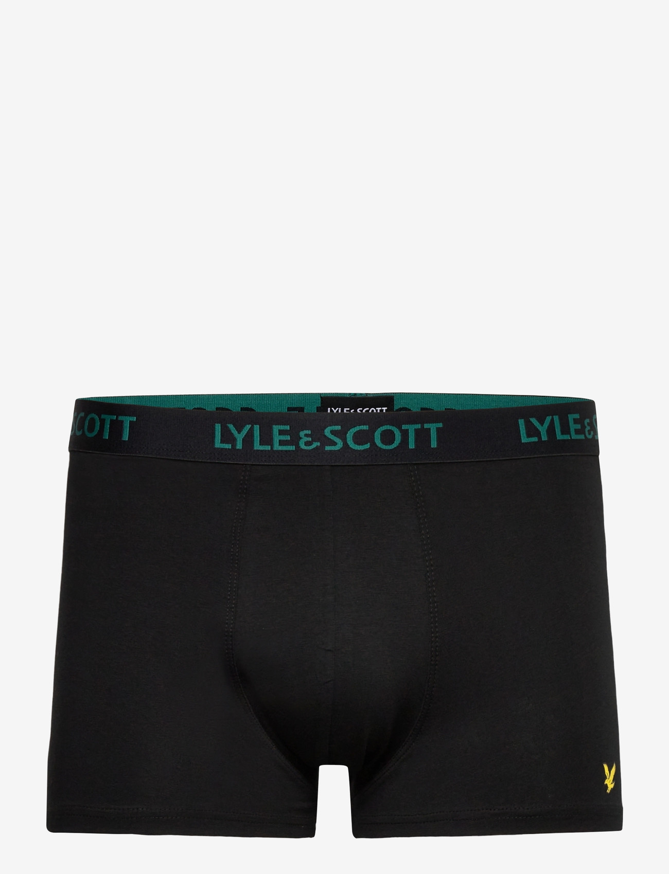 Lyle & Scott - MILLER - aluspükste mitmikpakk - black multi text waistbands - 4