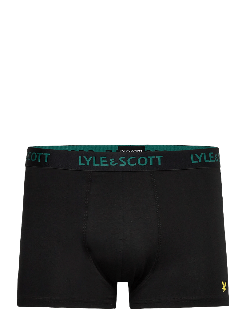 Lyle & Scott - MILLER - aluspükste mitmikpakk - black multi text waistbands - 4