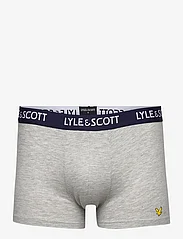 Lyle & Scott - MILLER - trunks - peacoat/ pale olive green/ light grey marl/ wine tasting/ bright white - 2