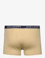 Lyle & Scott - MILLER - trunks - peacoat/ pale olive green/ light grey marl/ wine tasting/ bright white - 5