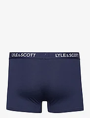 Lyle & Scott - MILLER - boxer briefs - peacoat/ pale olive green/ light grey marl/ wine tasting/ bright white - 9