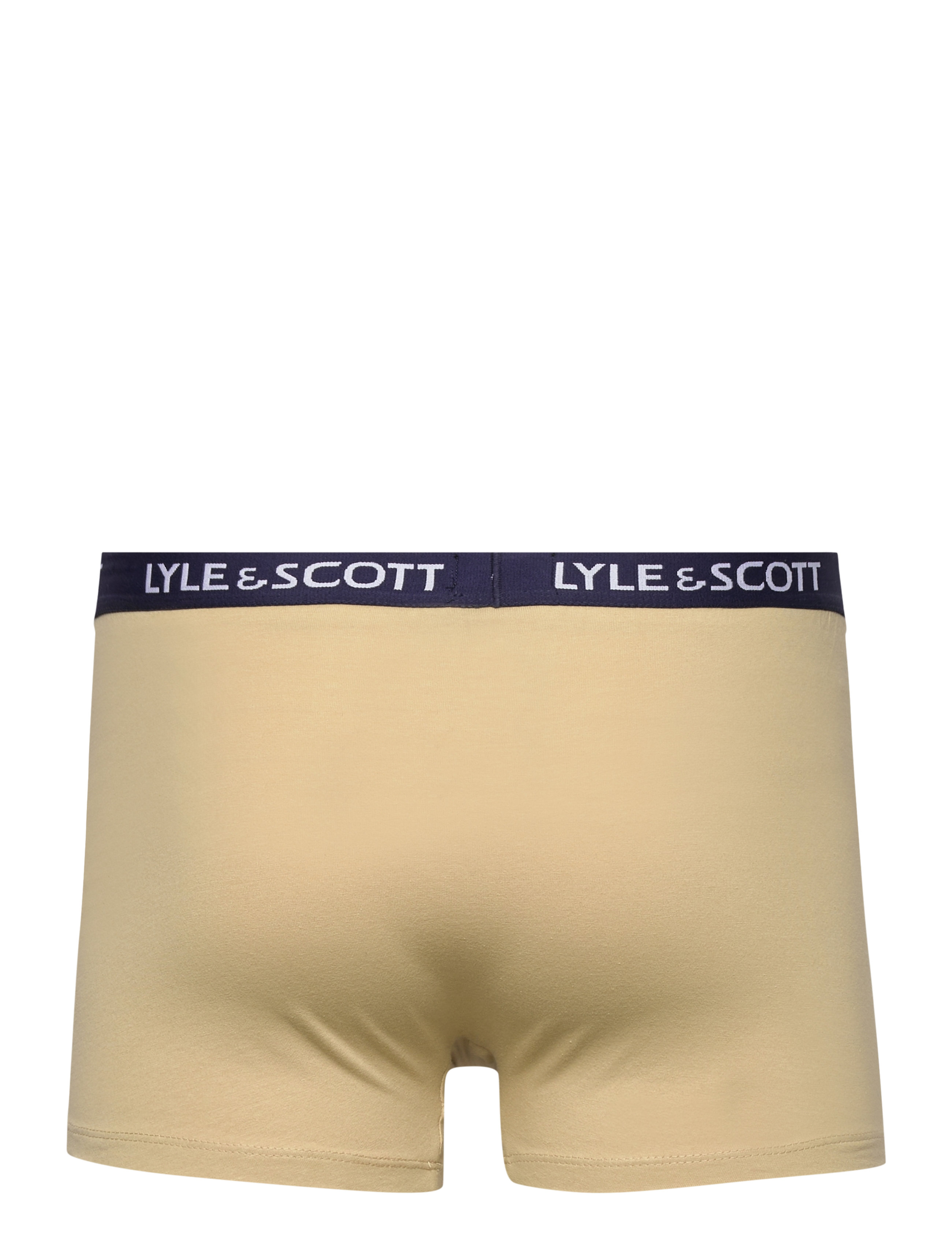 Lyle & Scott - MILLER - trunks - peacoat/ pale olive green/ light grey marl/ wine tasting/ bright white - 5