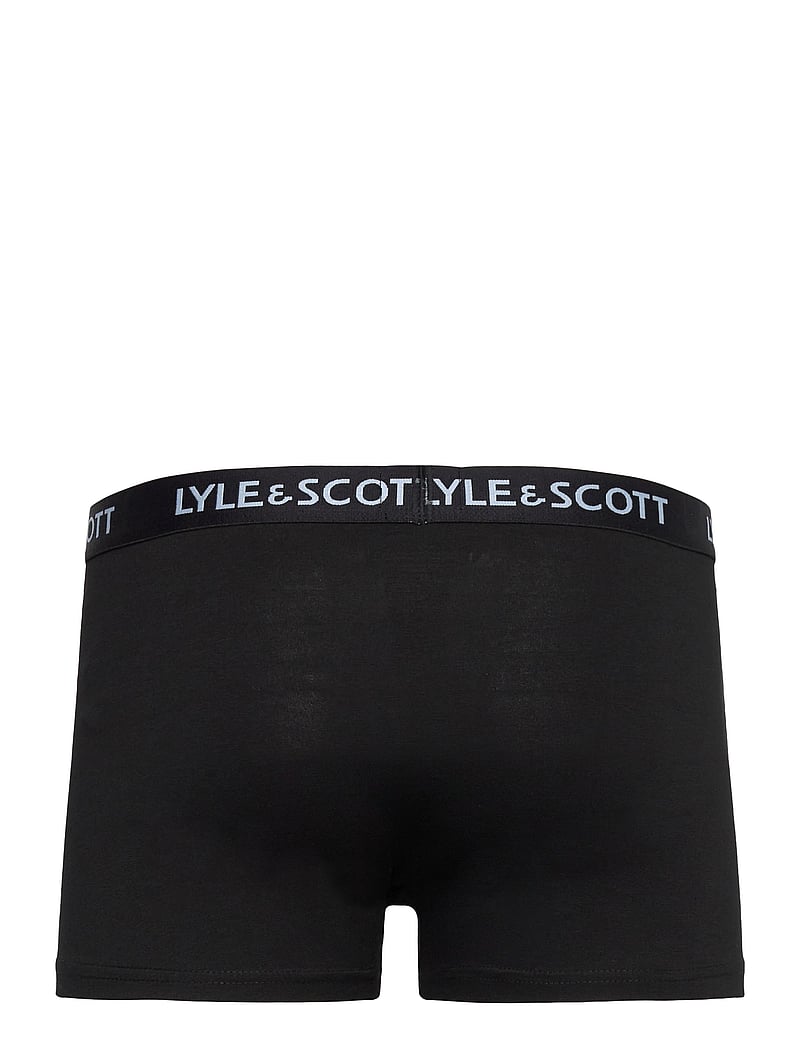 Lyle & Scott - MILLER - aluspükste mitmikpakk - black multi text waistband - 3