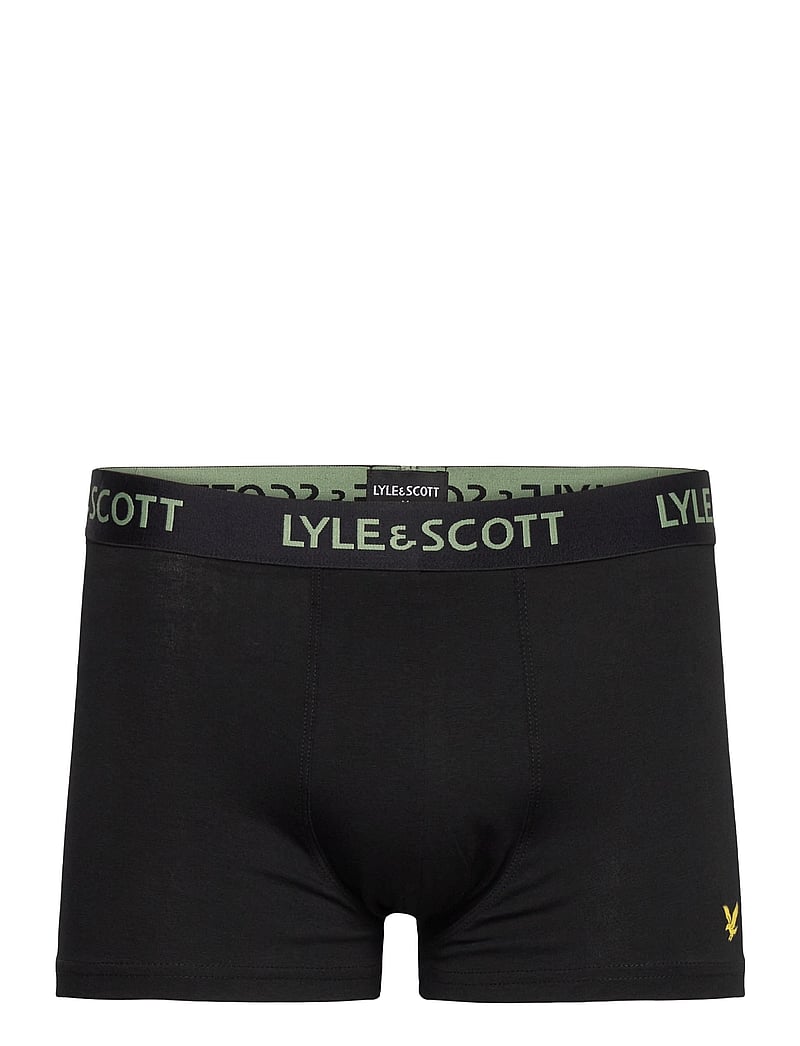 Lyle & Scott - MILLER - aluspükste mitmikpakk - black multi text waistband - 4