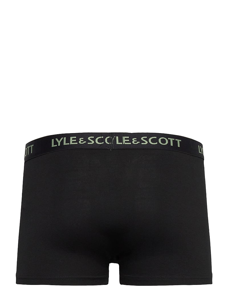 Lyle & Scott - MILLER - aluspükste mitmikpakk - black multi text waistband - 5