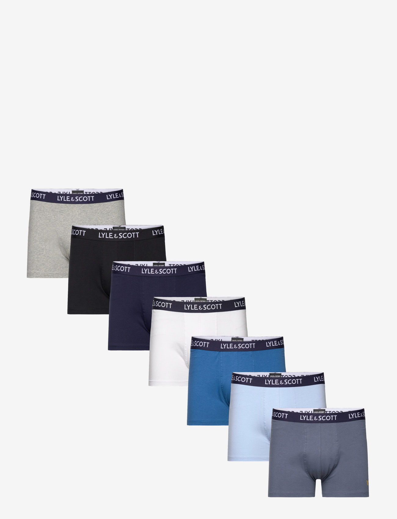 BLACK/PEACOAT/GR MARL/CHINA BLUE/BR WHITE/VAL BLUE/CHAM BLUE