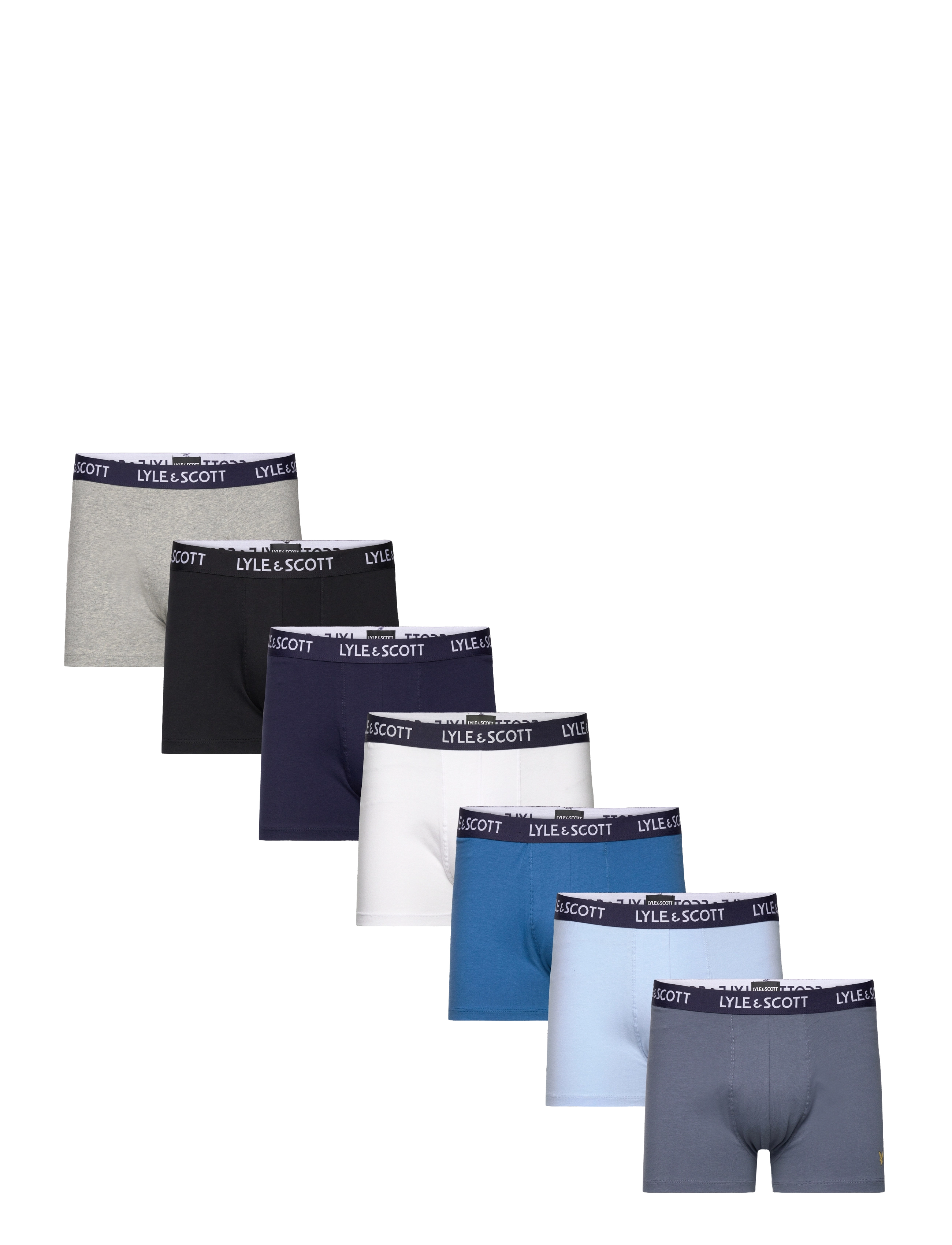 BLACK/PEACOAT/GR MARL/CHINA BLUE/BR WHITE/VAL BLUE/CHAM BLUE