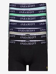 Lyle & Scott - CODY - bokserid - black/black/grey marl/peacoat/bright white/neptune green/cool blue - 0