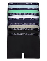 Lyle & Scott - CODY - bokserid - black/black/grey marl/peacoat/bright white/neptune green/cool blue - 1