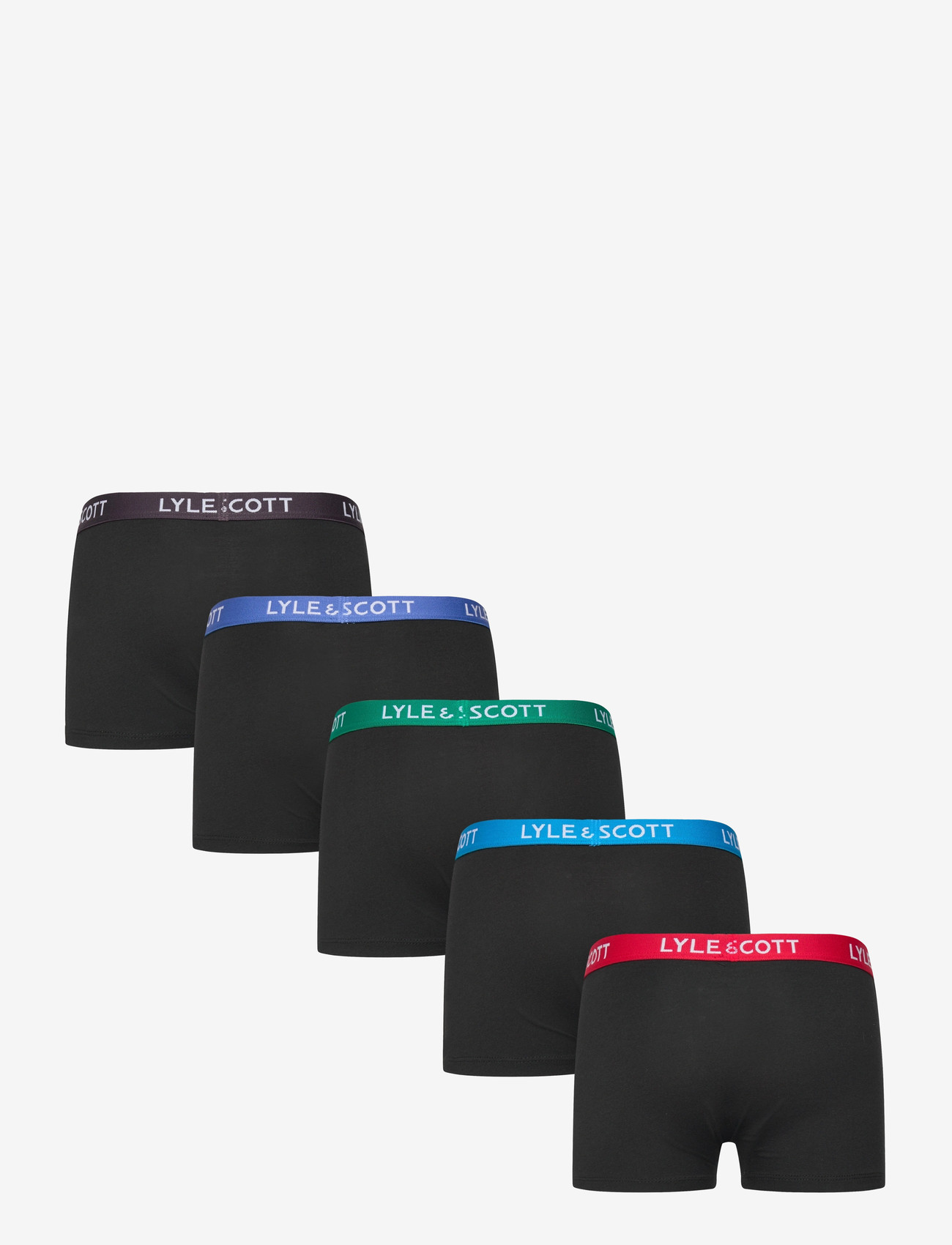 Lyle & Scott - NED - unterhosen - black multi waistbands - 1