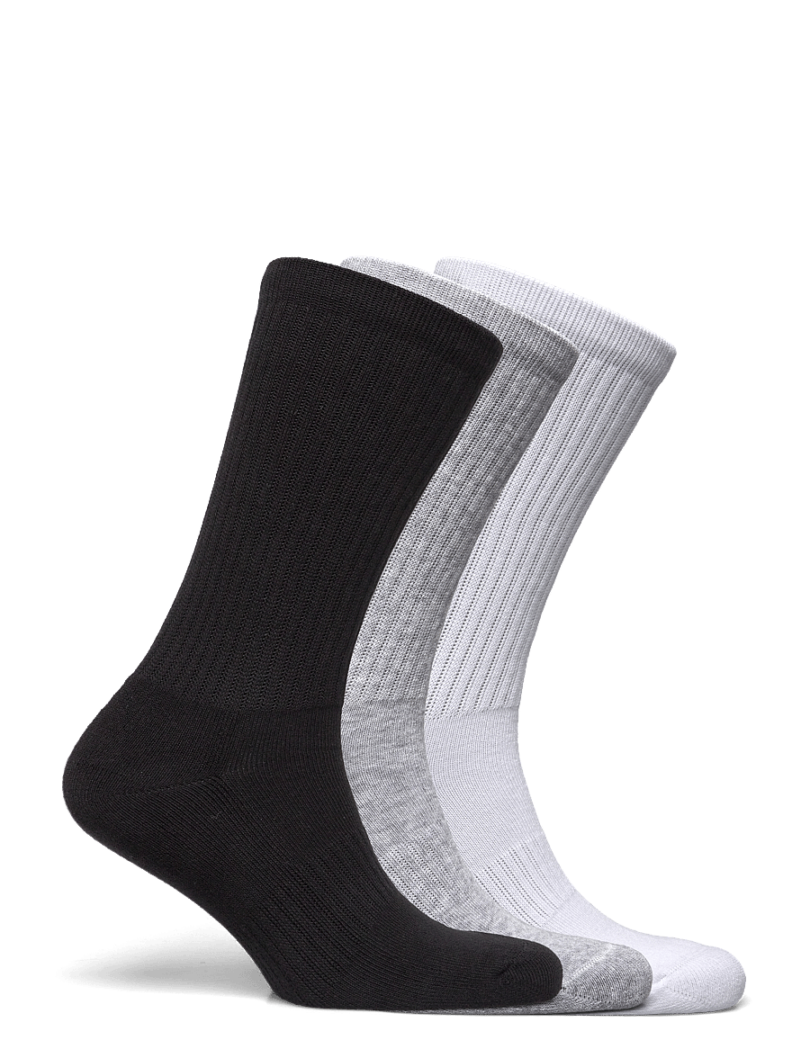 Lyle & Scott - SCOUT - socks - light grey marl/bright white/black - 1