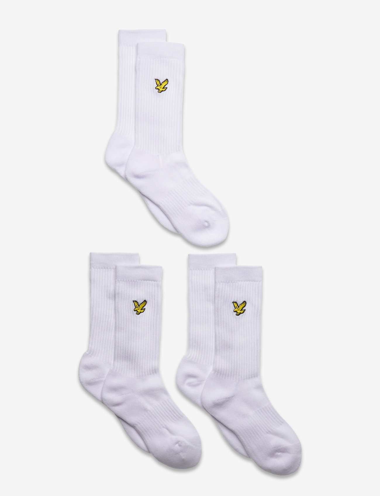 Lyle & Scott - SCOUT - strømper - bright white - 0