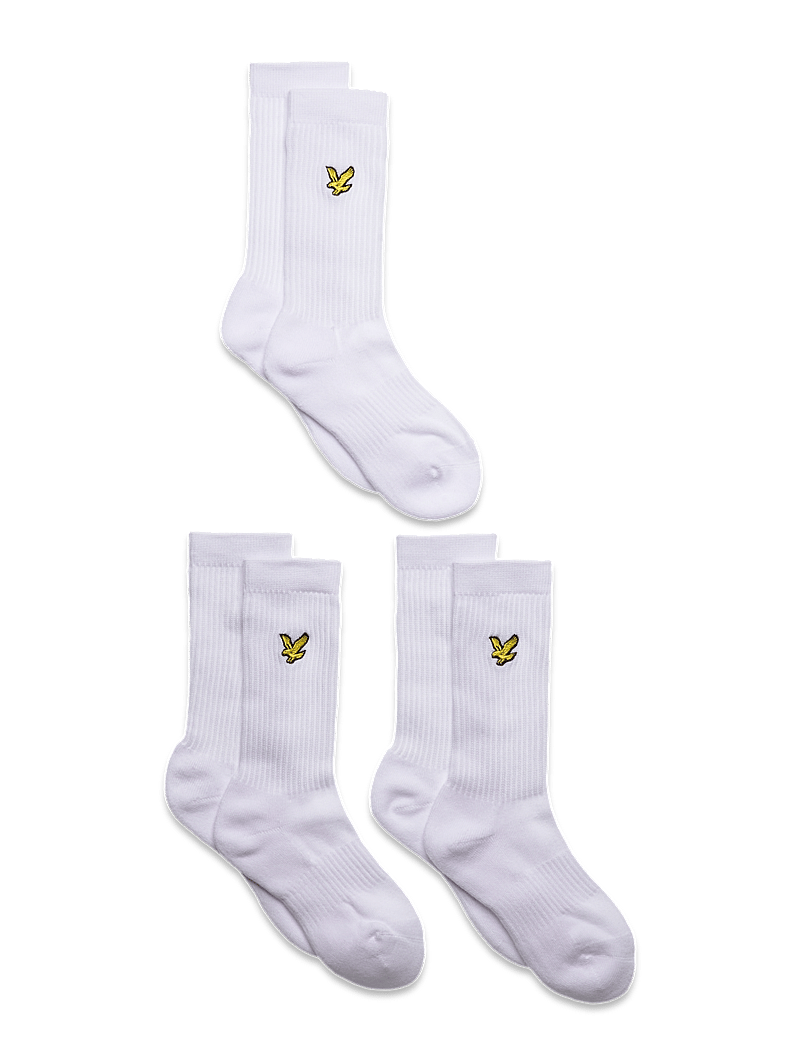 Lyle & Scott - SCOUT - socks - bright white - 0