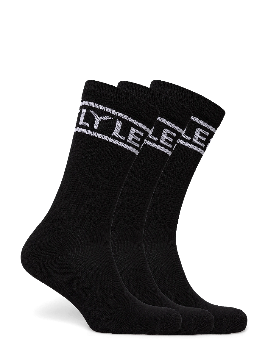 Lyle & Scott - BLAZE - strümpfe - black - 1