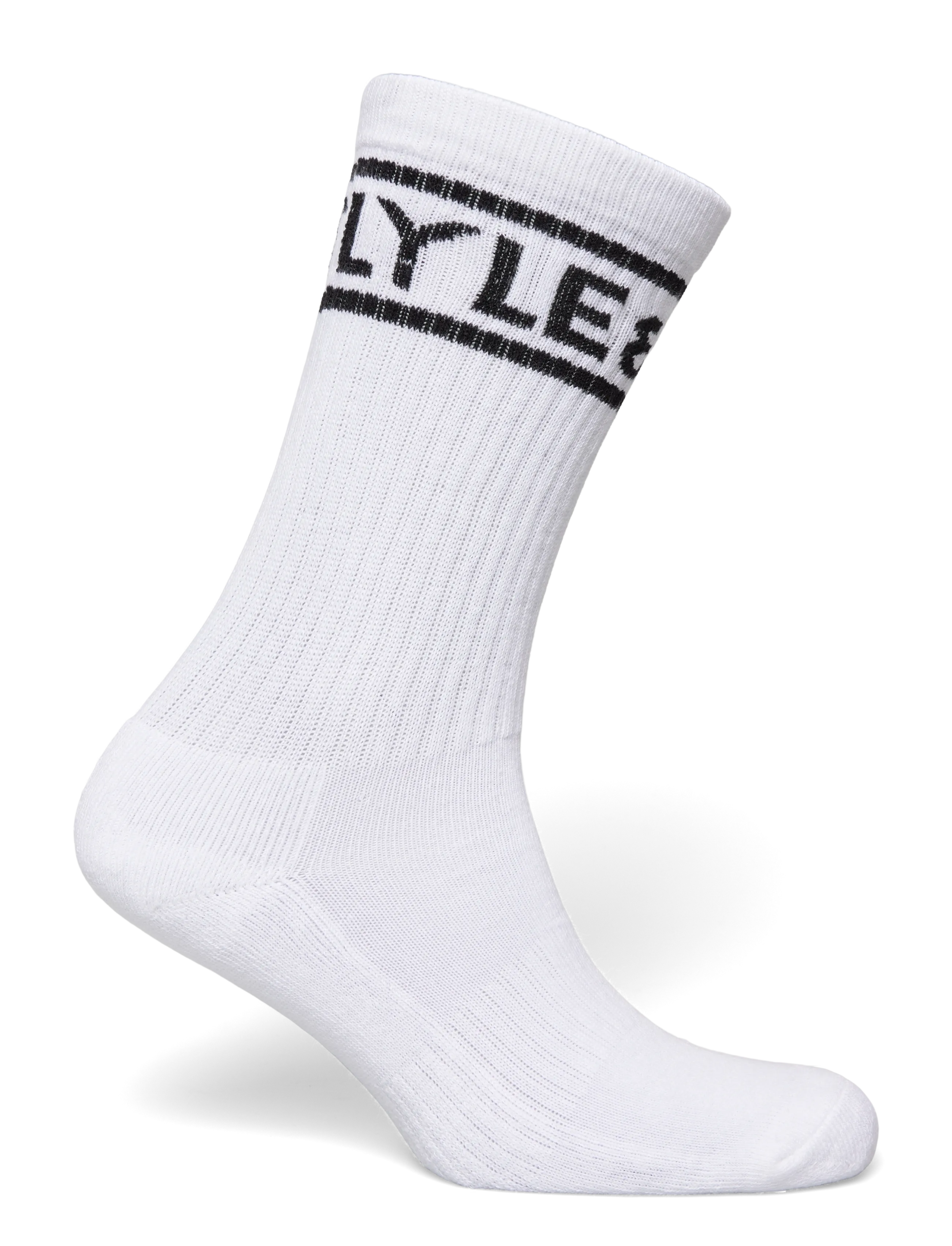 Lyle & Scott - BLAZE - sokid - bright white - 5