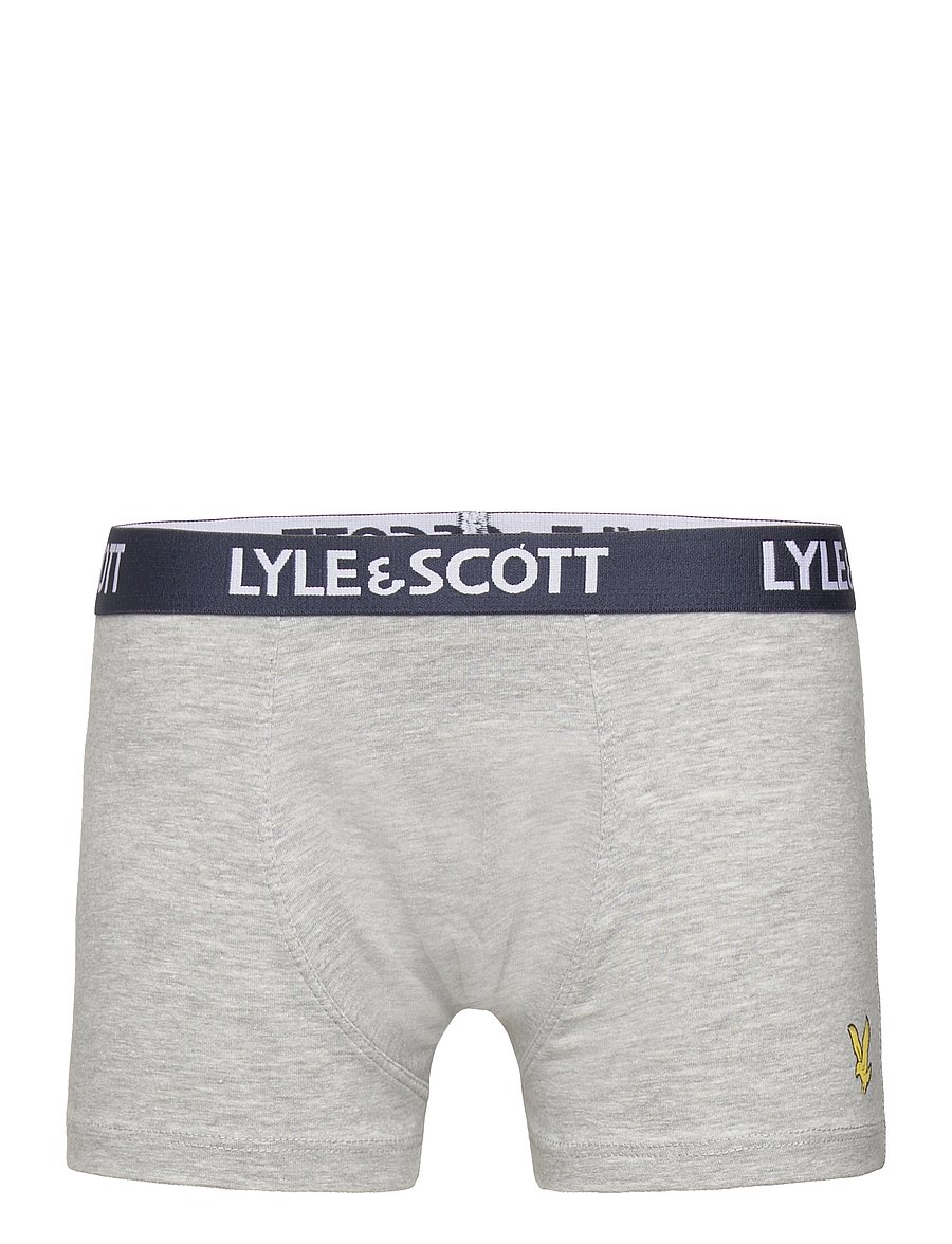 Lyle & Scott - MARKUS - aluspüksid - peacoat/light grey marl/bright white - 2
