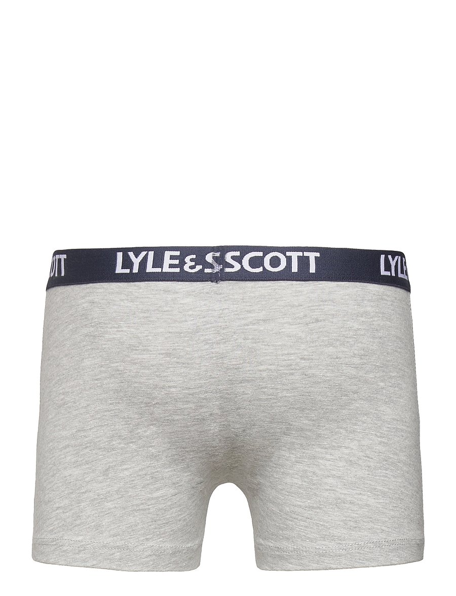 Lyle & Scott - MARKUS - aluspüksid - peacoat/light grey marl/bright white - 3