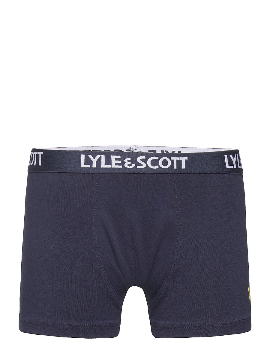 Lyle & Scott - MARKUS - aluspüksid - peacoat/light grey marl/bright white - 4