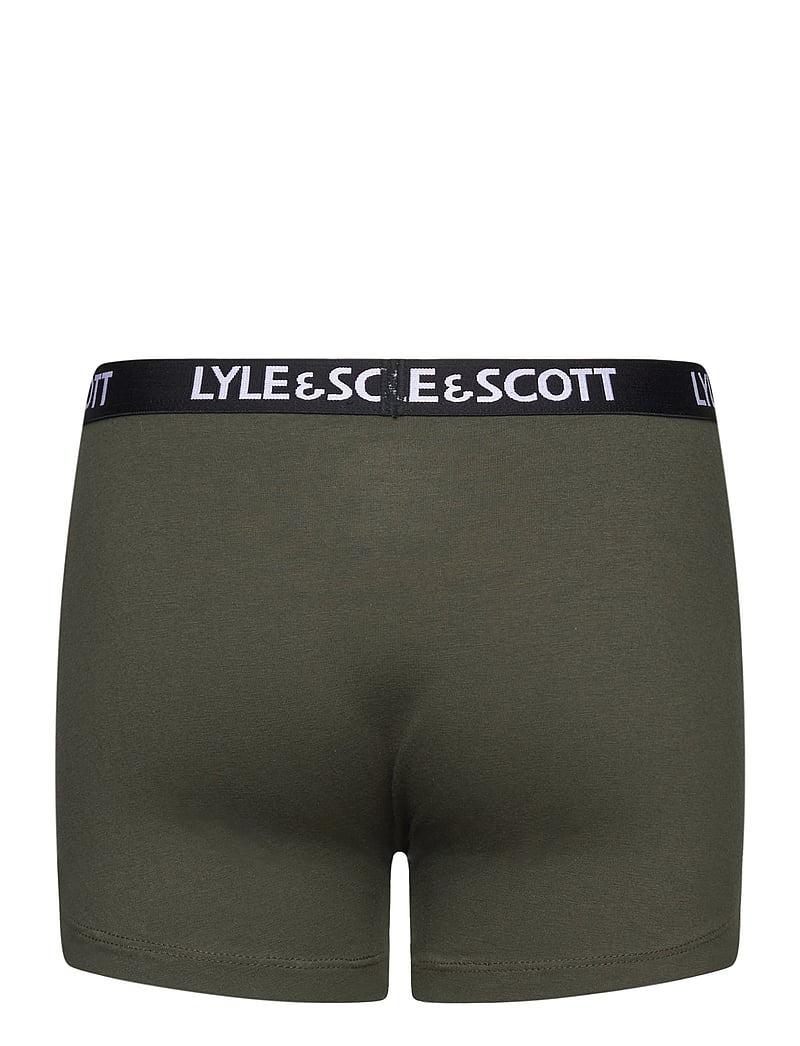 Lyle & Scott - MARKUS - kalsonger - winetasting/climbing ivy/black - 3