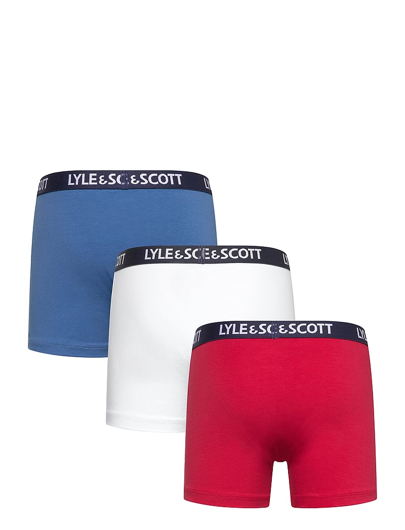 Lyle & Scott - MARKUS - underbukser - star sapphire/cayenne/bright white - 1