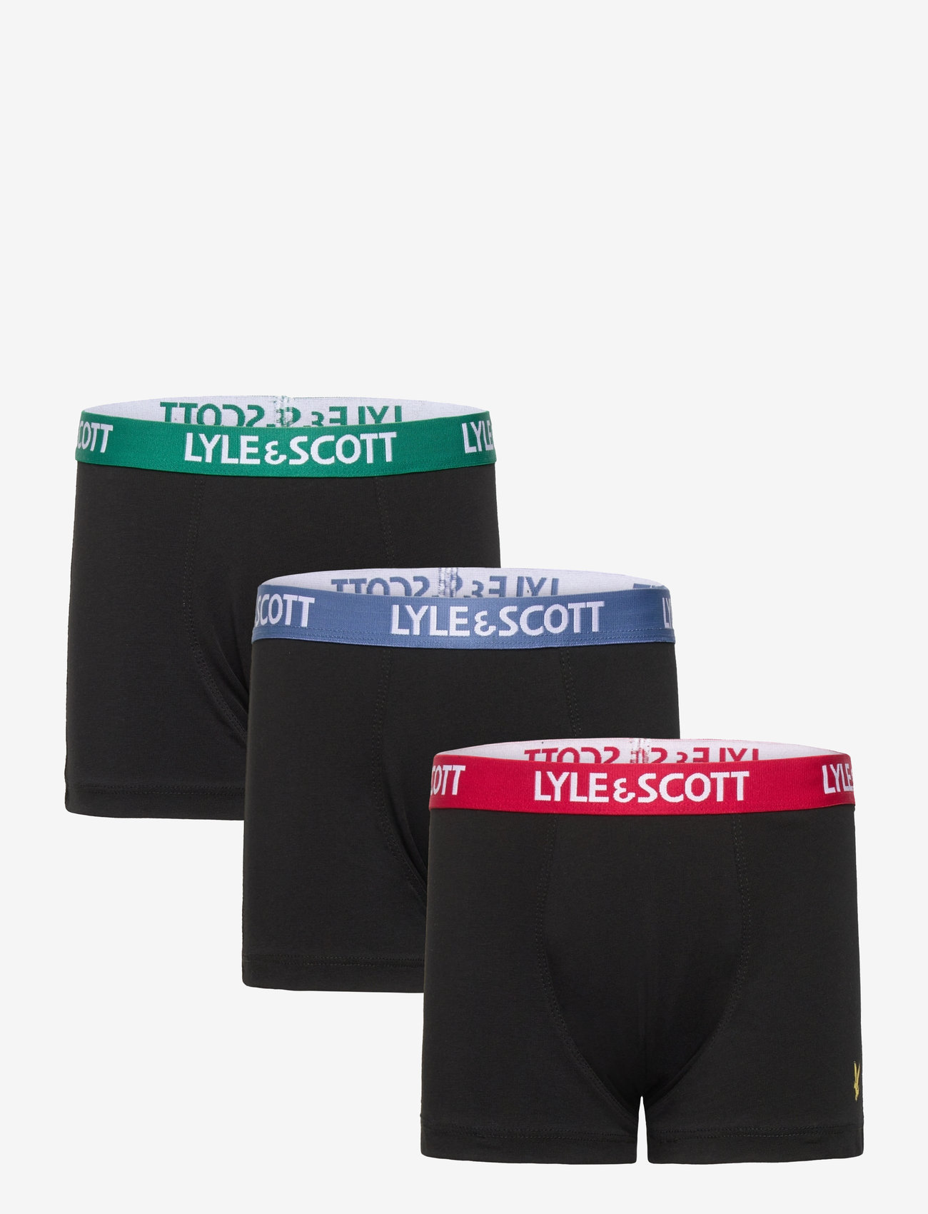 Lyle & Scott - MARKUS - underbukser - black multi waistbands - 0