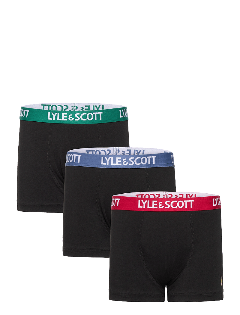Lyle & Scott - MARKUS - underbukser - black multi waistbands - 0