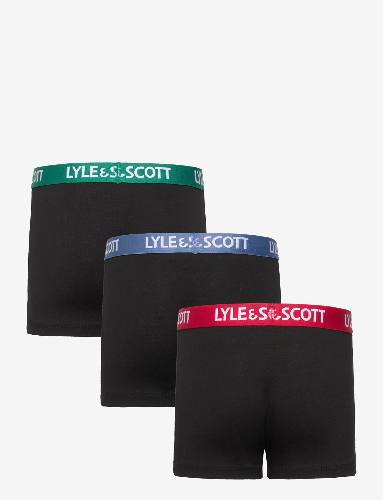 Lyle & Scott - MARKUS - underbukser - black multi waistbands - 1