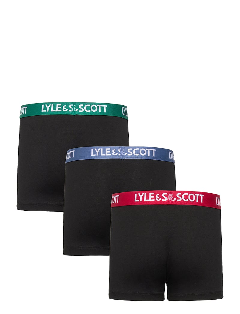 Lyle & Scott - MARKUS - underbukser - black multi waistbands - 1