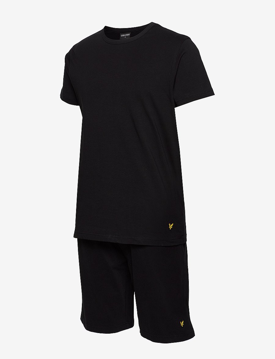 Lyle & Scott - CHARLIE - nattøj sæt - black - 2