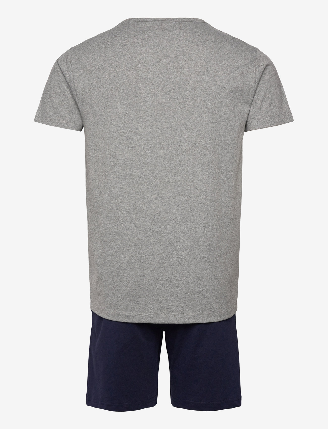 Lyle & Scott - CHARLIE - nattøj sæt - grey marl/peacoat - 1