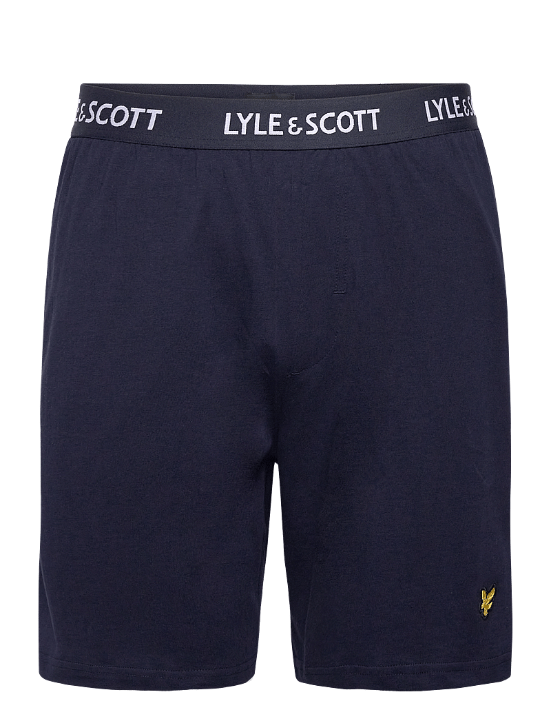 Lyle & Scott - CHARLIE - nattøj sæt - grey marl/peacoat - 2