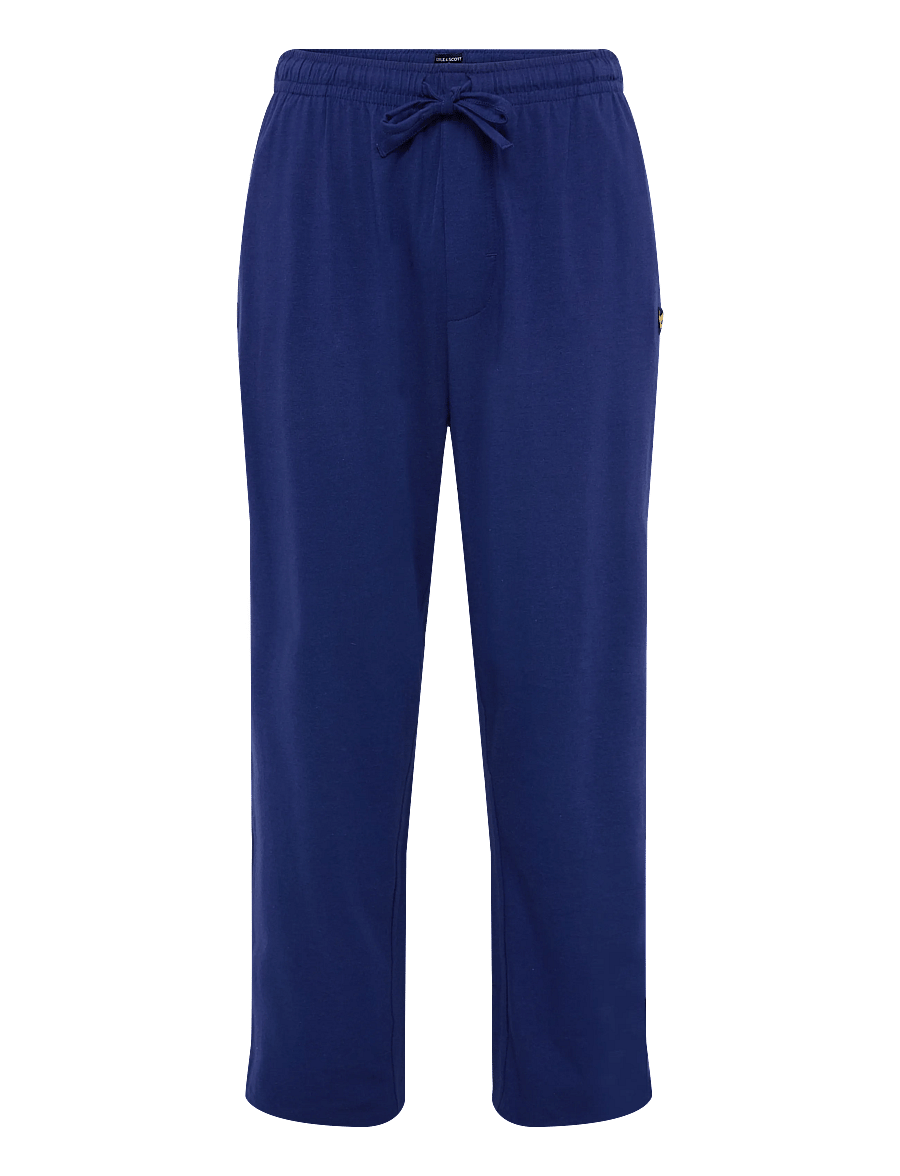 Lyle & Scott - BELLINGHAM - pyjamasöverdelar - bright white/deacon blue - 2