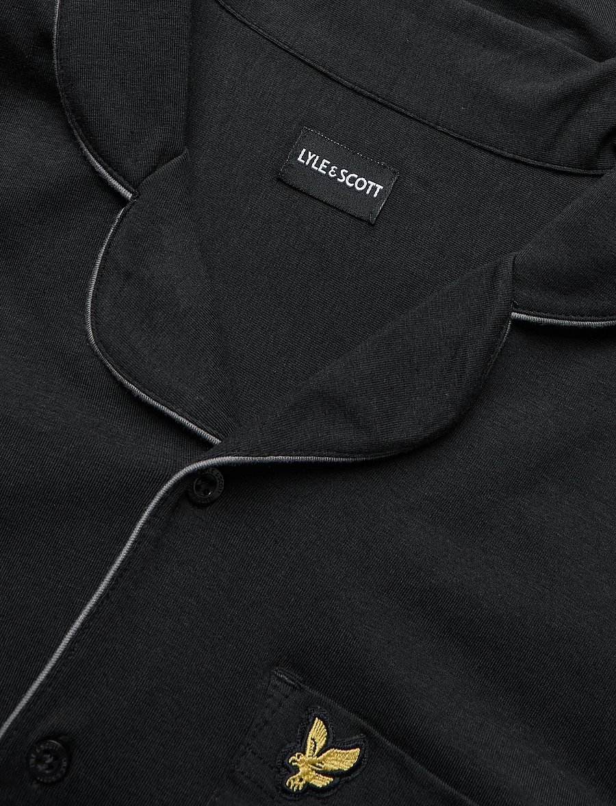 Lyle & Scott - BELLINGHAM - pyjamaoberteile - granite gray/black - 3