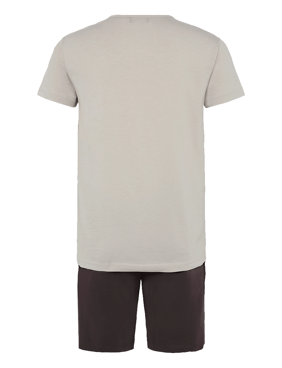 Lyle & Scott - CHARLIE - pyjamasets - heather sand/seal brown - 1