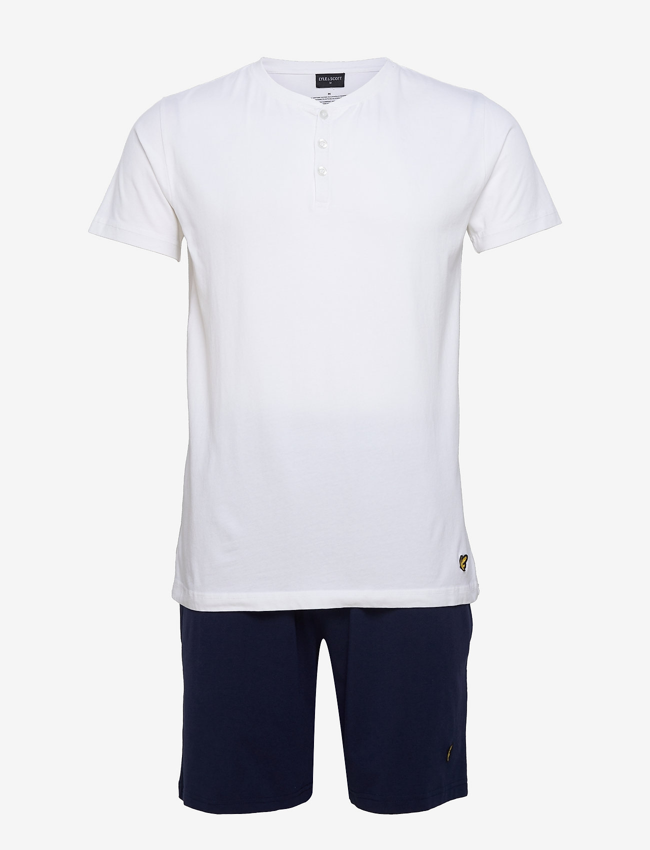 Lyle & Scott - HUDSON - bright white/peacoat - 0