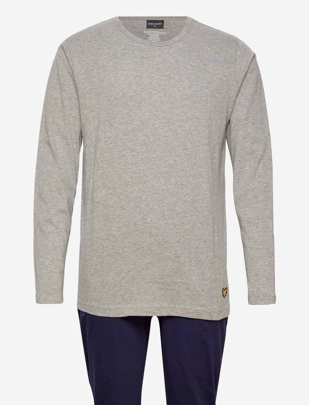GREY MARL/PEACOAT