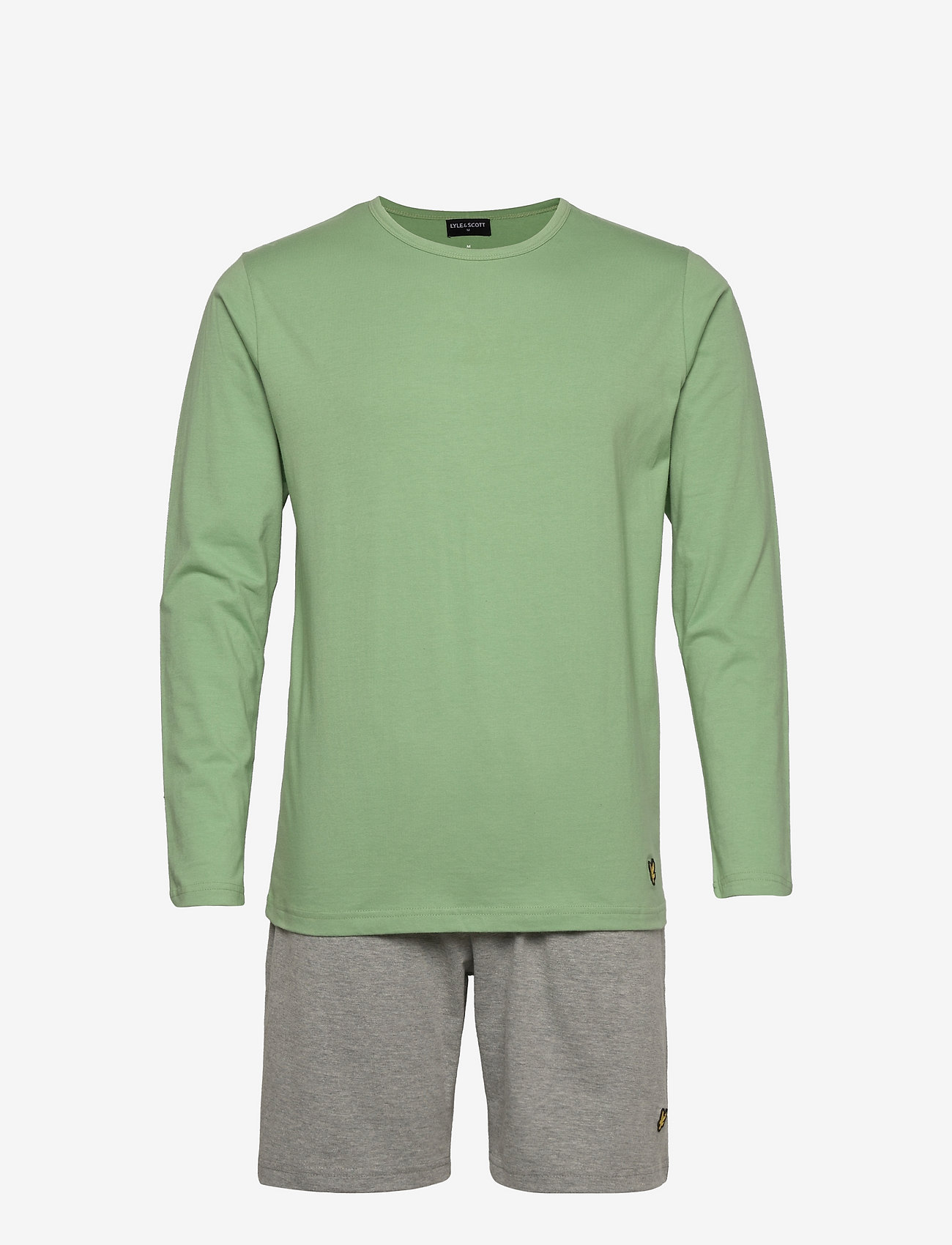 Lyle & Scott - HUGO - basil/grey marl - 0