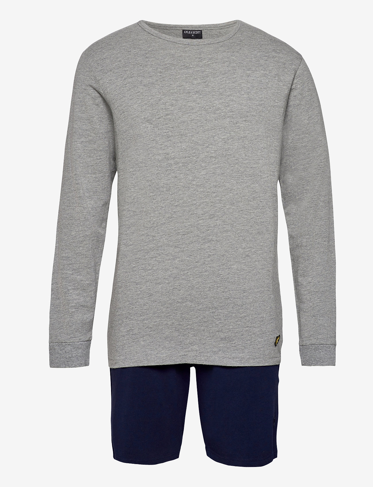 GREY MARL/PEACOAT