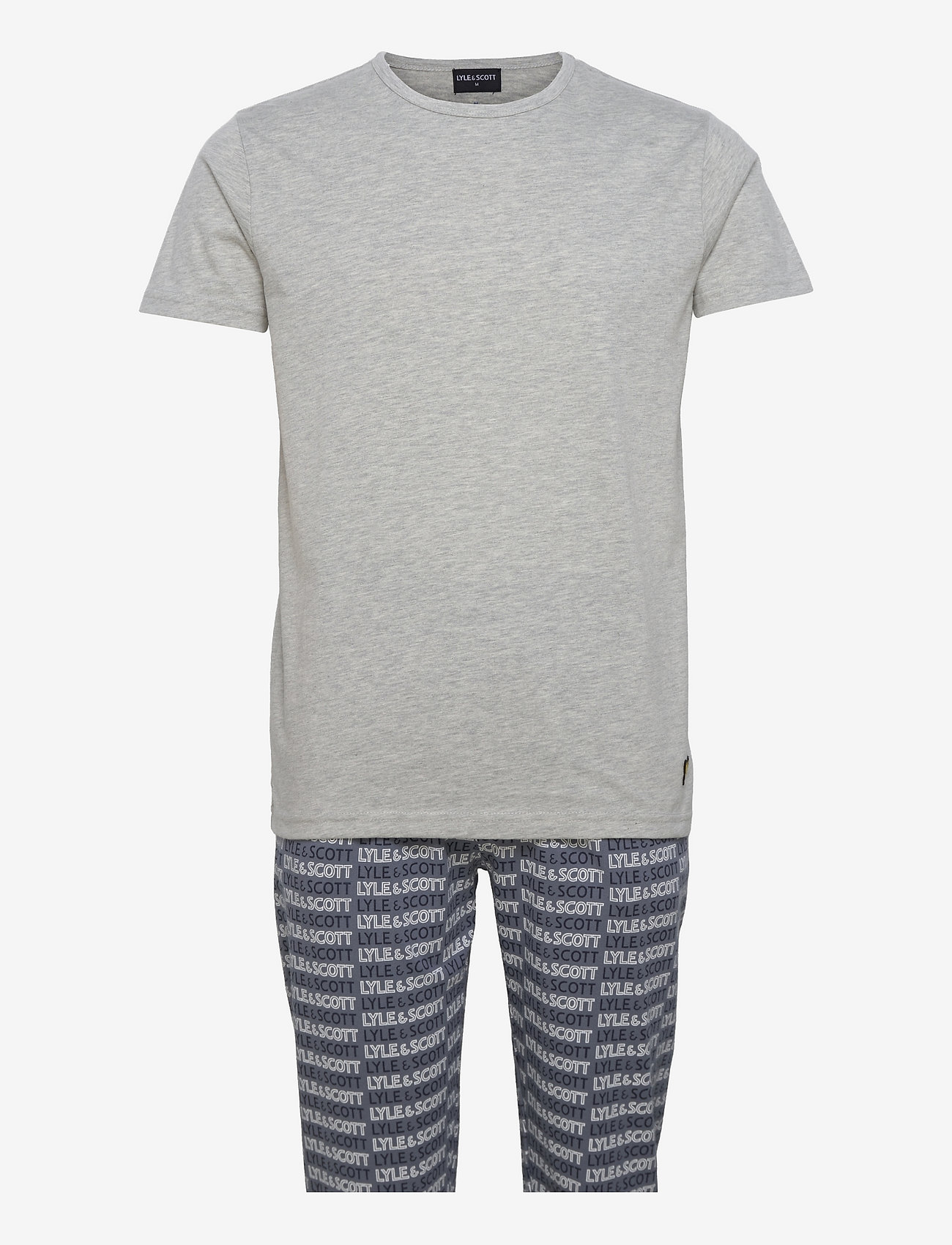 Lyle & Scott - BLAINE - light grey marl/china blue - 0