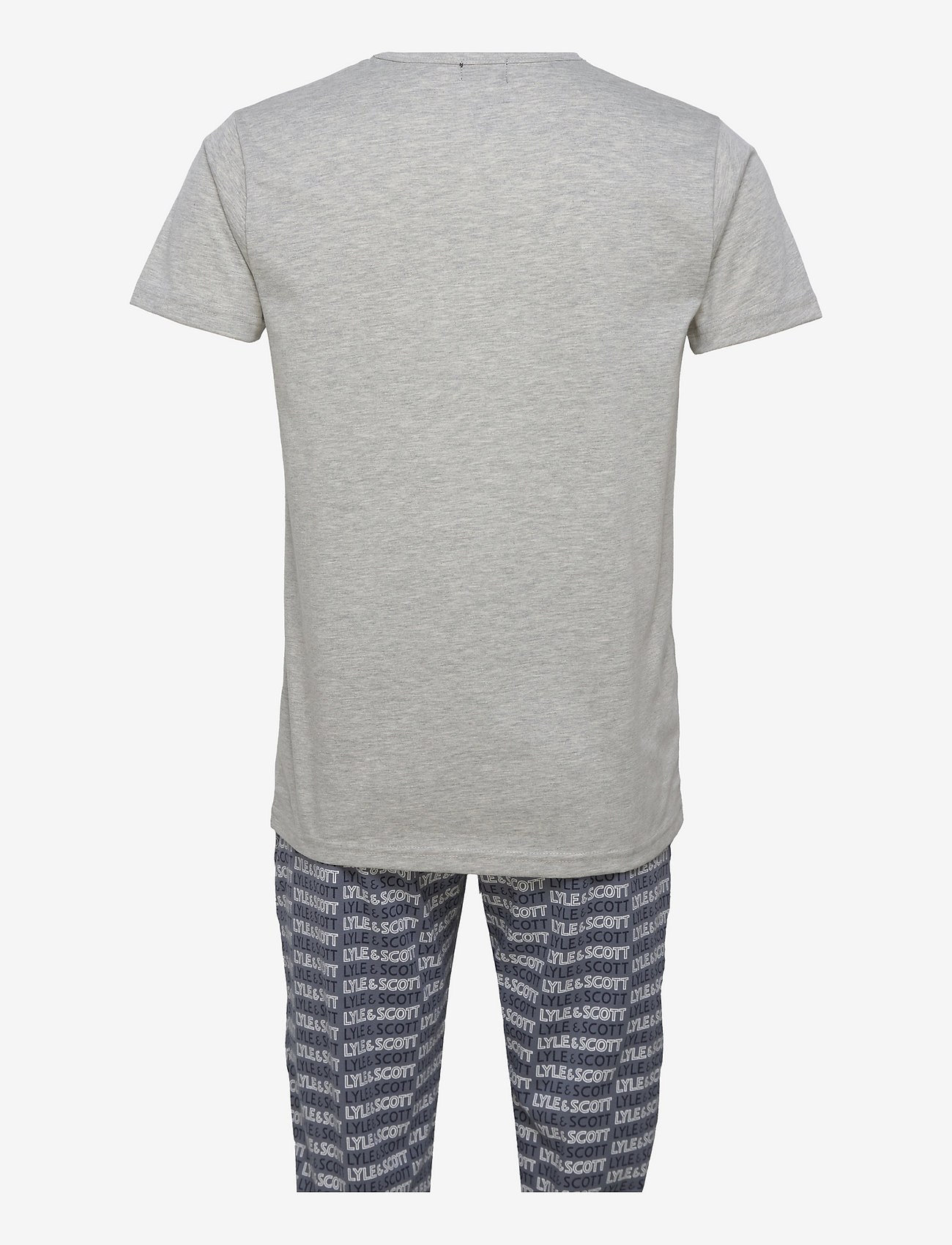 Lyle & Scott - BLAINE - light grey marl/china blue - 1