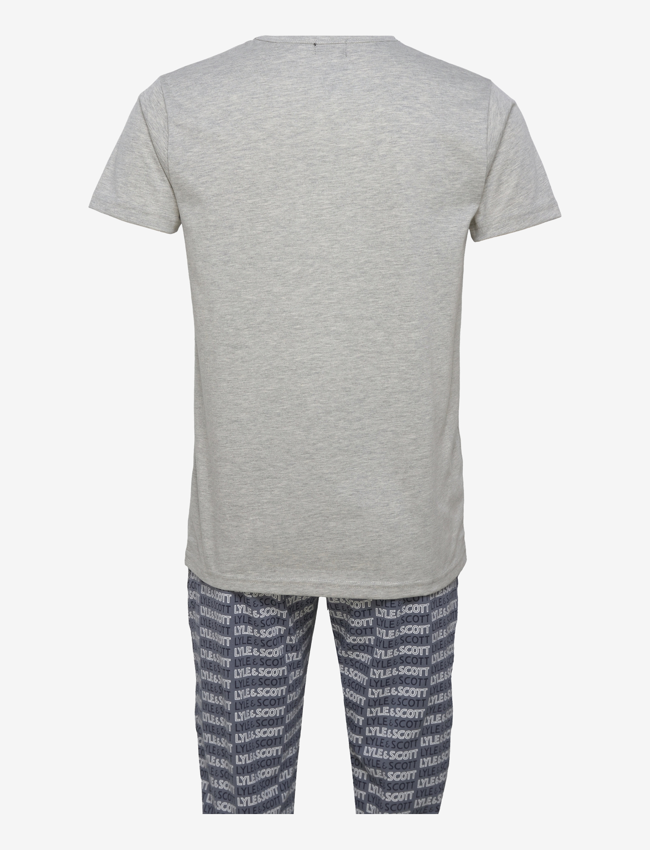 Lyle & Scott - BLAINE - light grey marl/china blue - 1