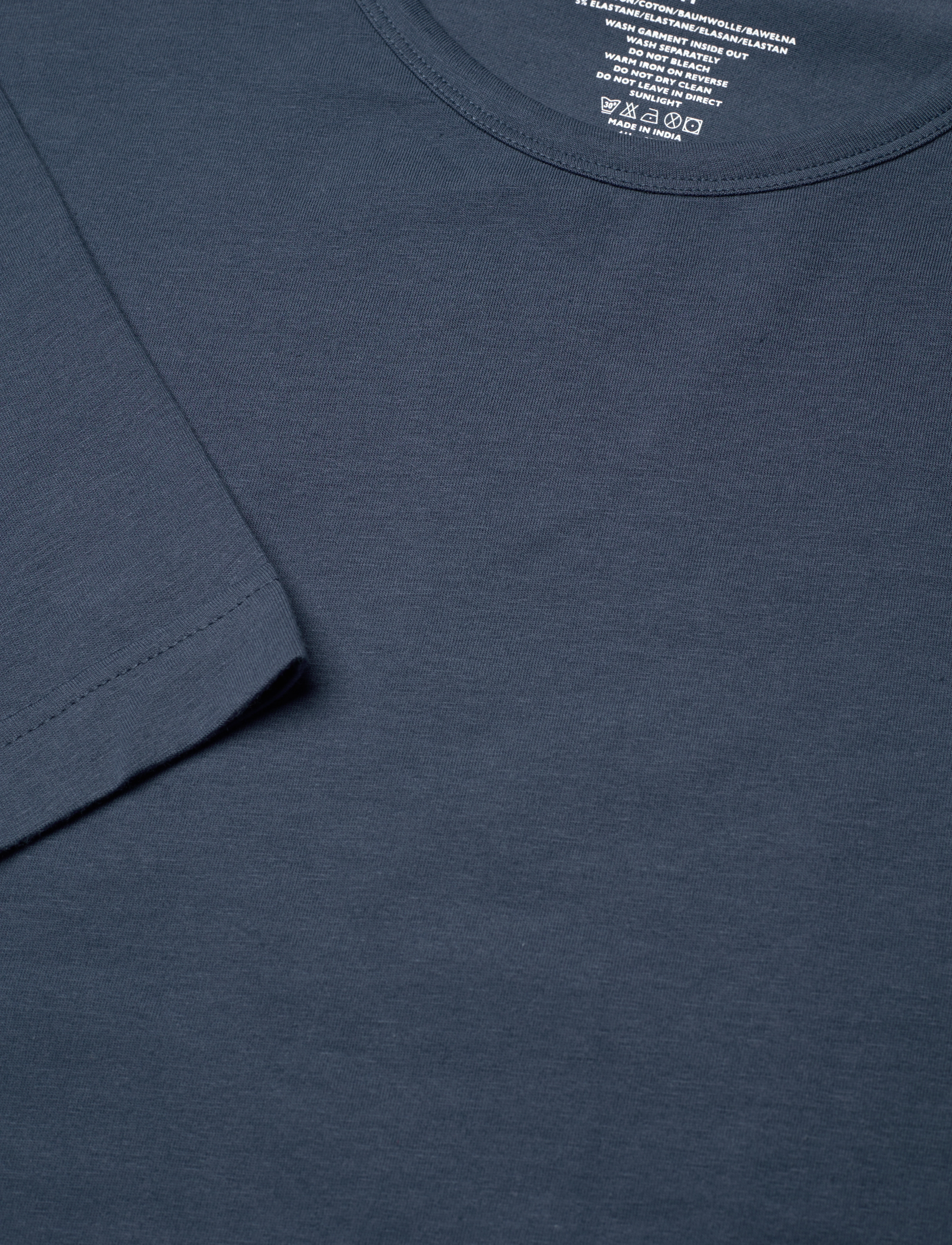 Lyle & Scott - GREY - dark denim - 4