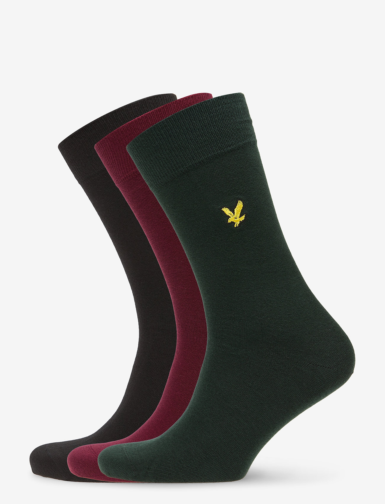 Lyle & Scott - ANGUS - black/zinfandel/pine grove - 0