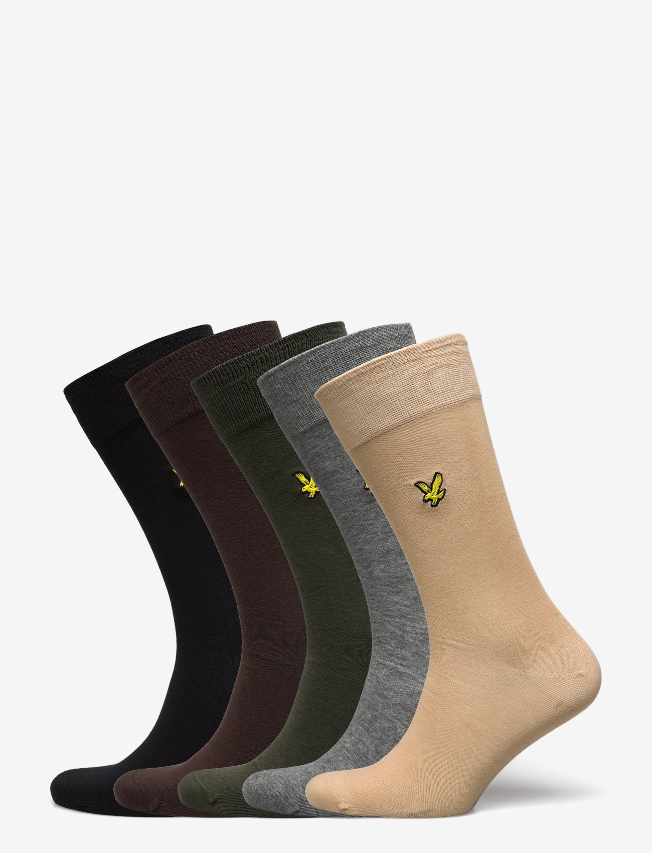 Lyle & Scott - LIAM - lägsta priserna - black/beetle/irish cream/chocolate brown/grey marl - 0