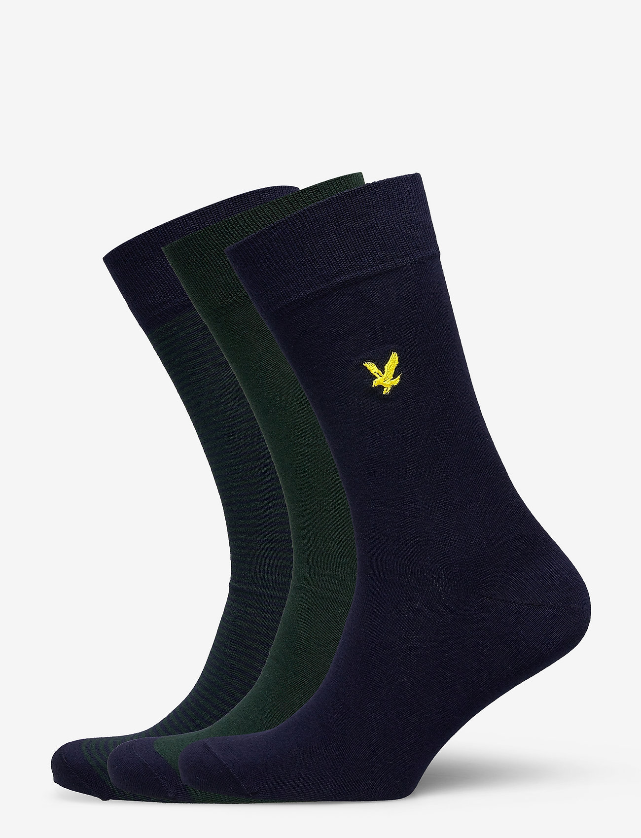 Lyle & Scott - SCOTTY - peacoat/stripe- pine groove - 0