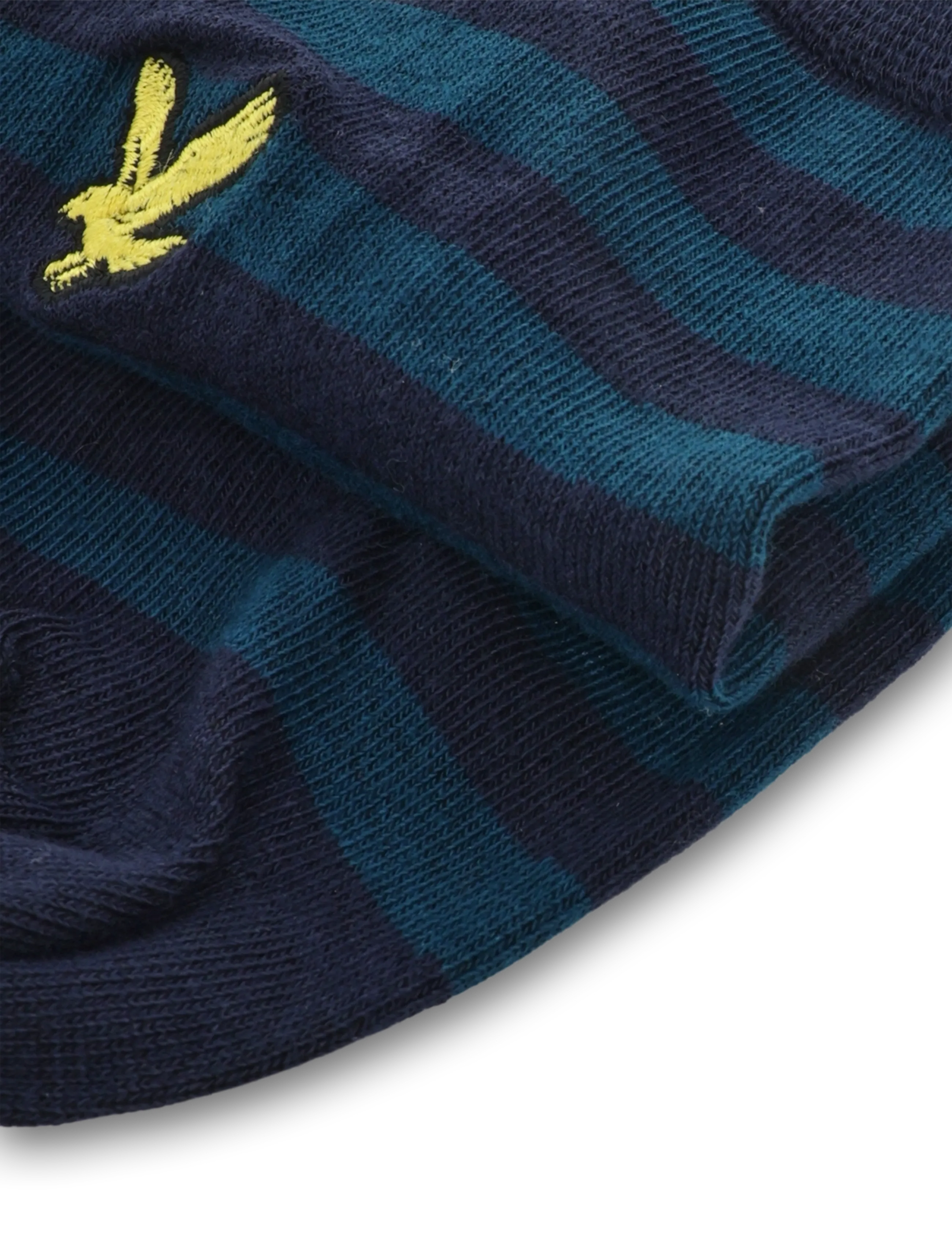 Lyle & Scott - HAROLD - tennissocken - argyle/granite gray/stripe/peacoat/granite gray - 2