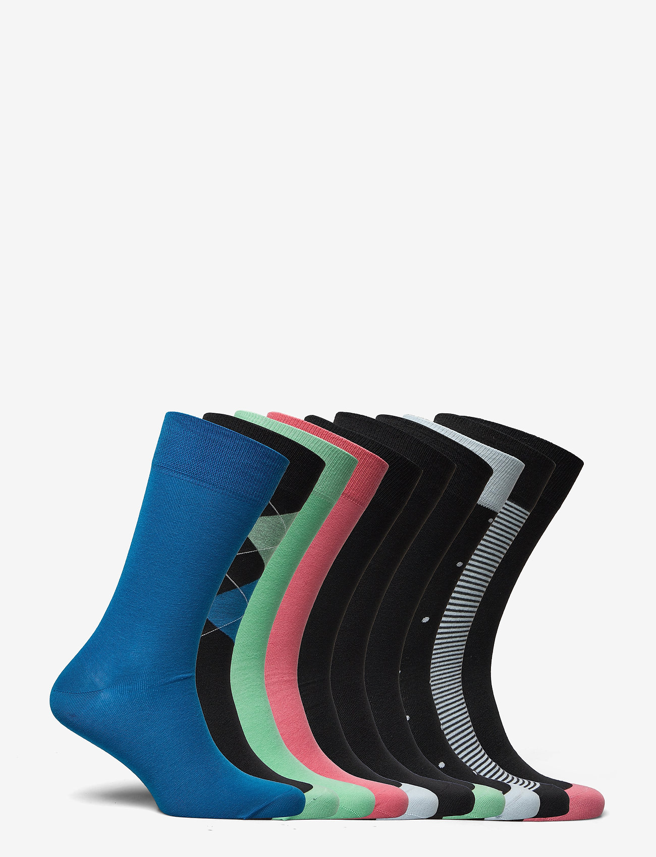 Lyle & Scott - ARNOLD - polka dot/black/neptune green/argyle/imperial blue/black/tea rose/stripe/black - 2