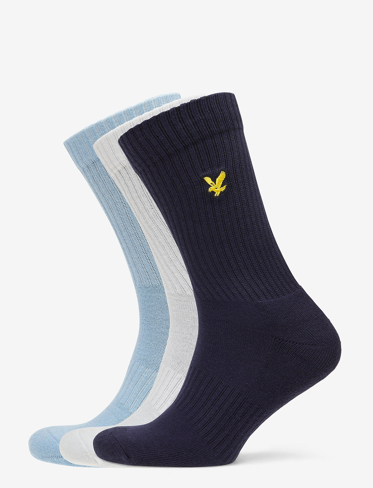 Lyle & Scott - HAMILTON - laveste priser - angel falls/bright white/peacoat - 0