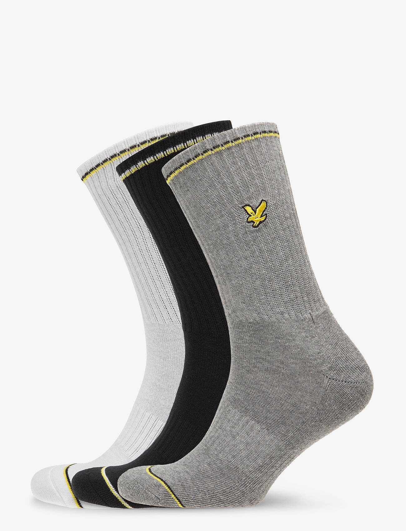 BRIGHT WHITE/BLACK/GREY MARL