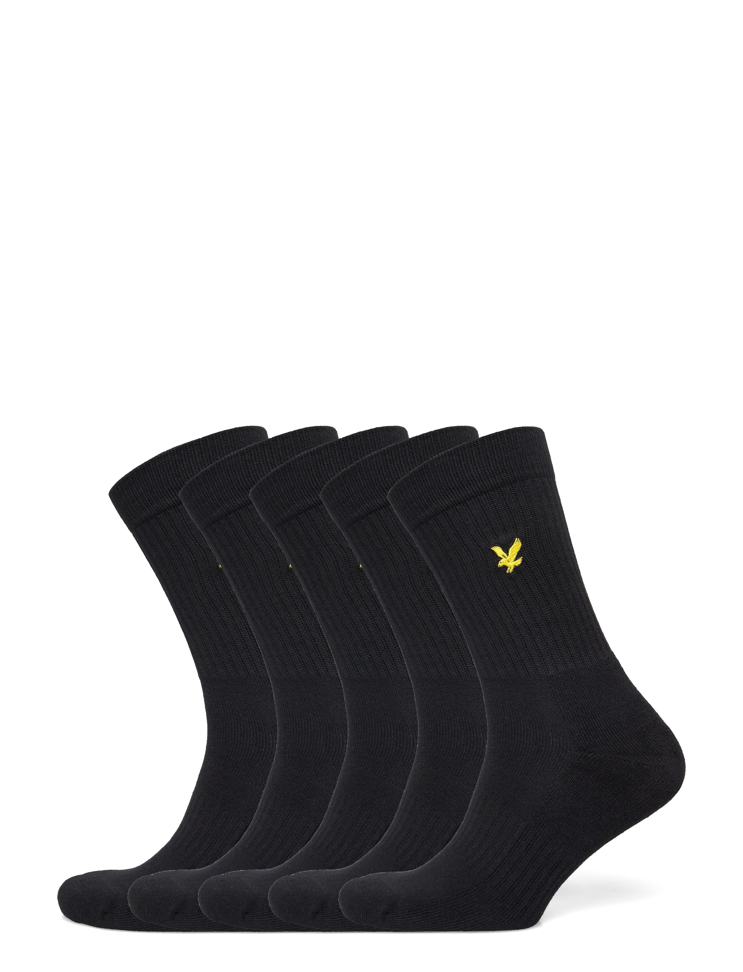 Lyle & Scott CAMDYN - Lange strømper - BLACK / black